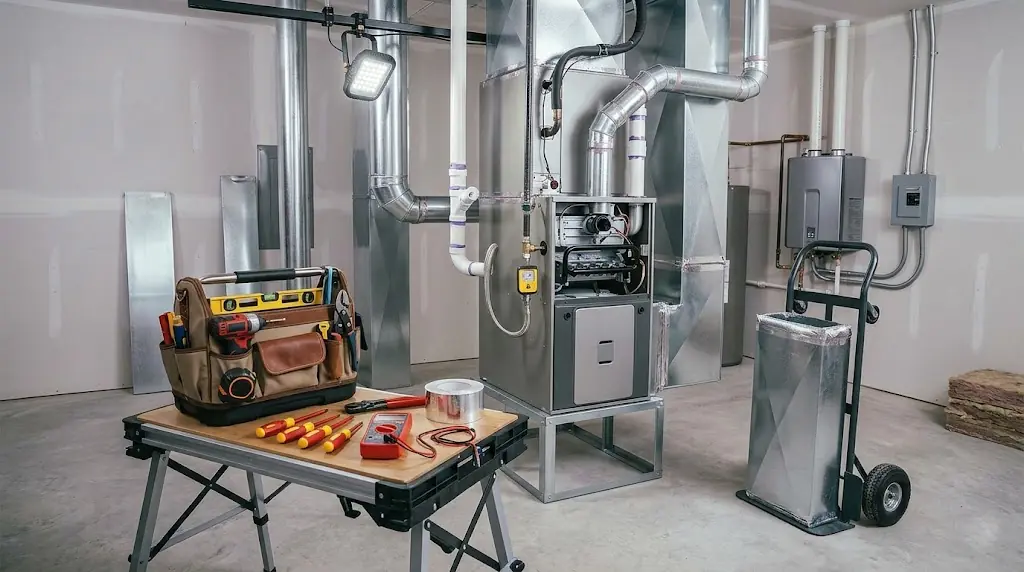 furnace installation