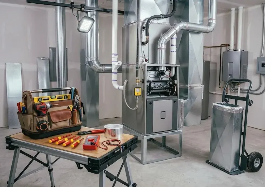 furnace installation